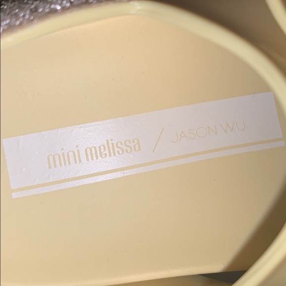 NWT Mini Melissa x Jason Wu Cosmic Yellow Sandal - Picture 5 of 8